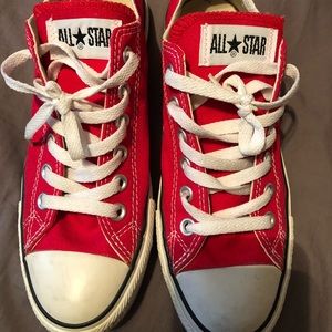 Red converse